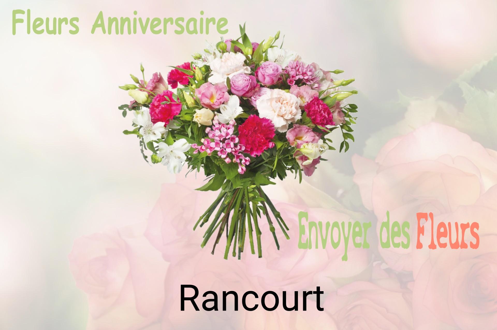 Bouquet de fleurs d’anniversaire livré à Rancourt