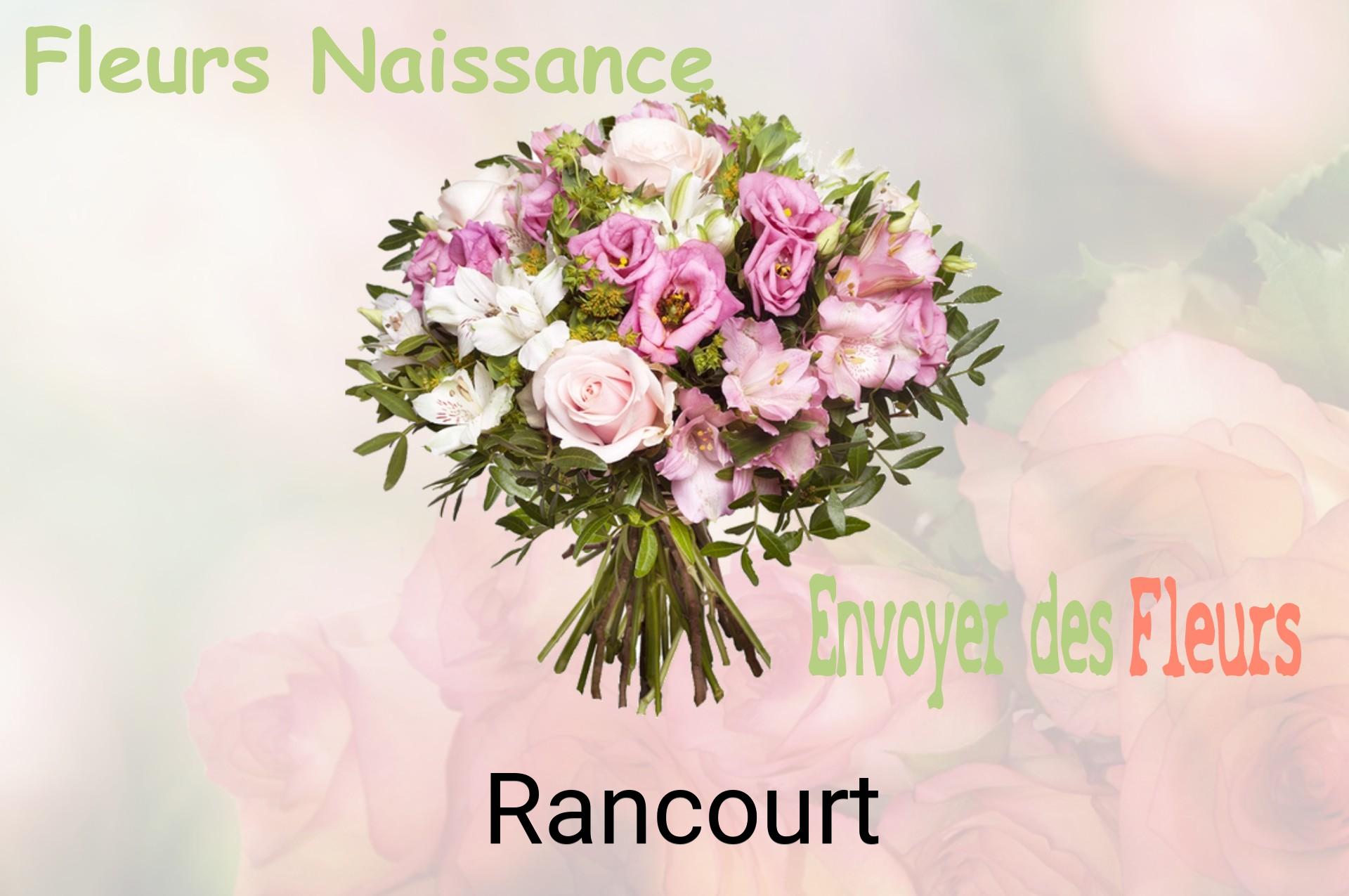 Bouquet de fleurs de naissance livré à Rancourt